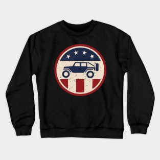 Patriotic Off Road 4wd Logo Crewneck Sweatshirt